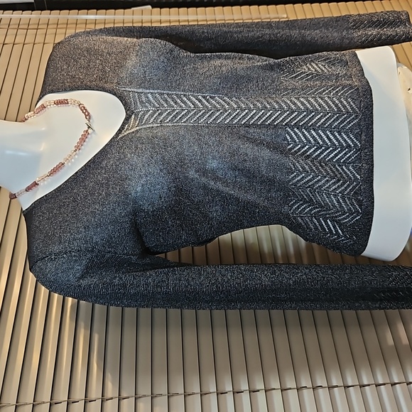 Vintage Karen Millen size 10-12 exquisite delicate knit top, party/evening dress - Picture 2 of 10